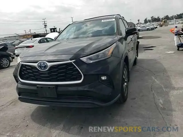 14 Photograph of a damaged car 5TDHBRCHXLS503524 TOYOTA HIGHLANDER 2020