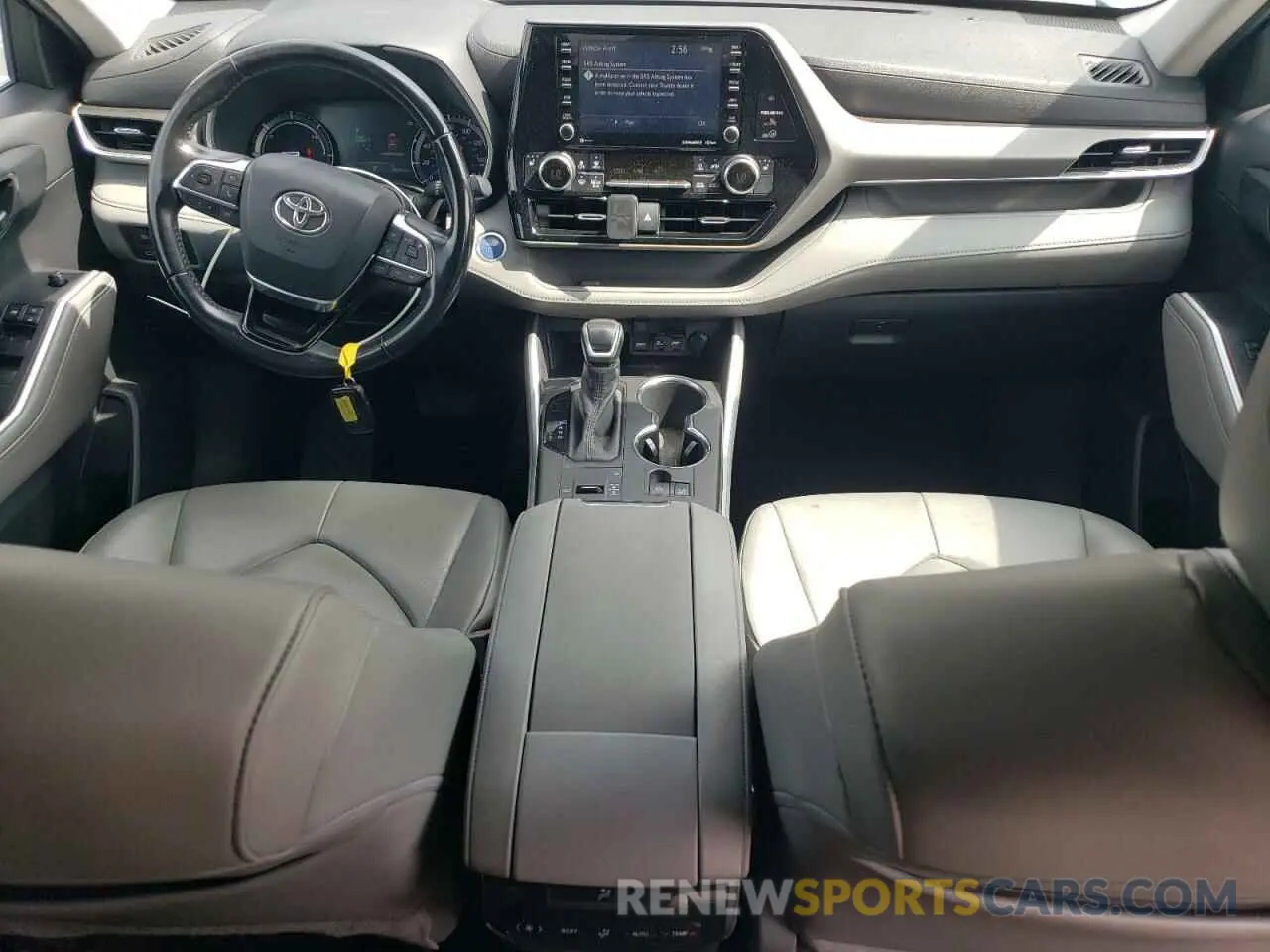 8 Photograph of a damaged car 5TDHBRCHXLS503524 TOYOTA HIGHLANDER 2020