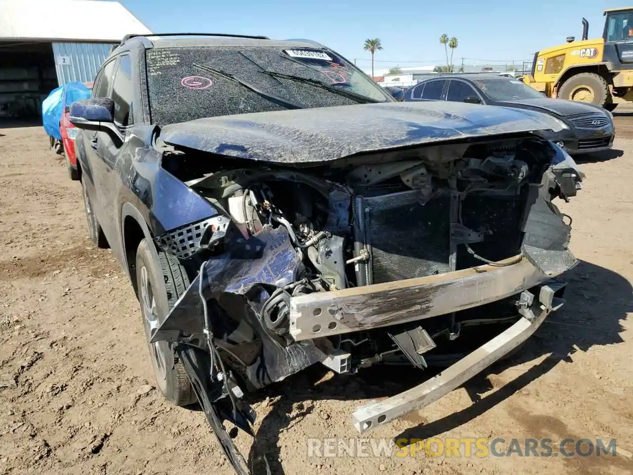 9 Photograph of a damaged car 5TDHZRAH1LS015755 TOYOTA HIGHLANDER 2020