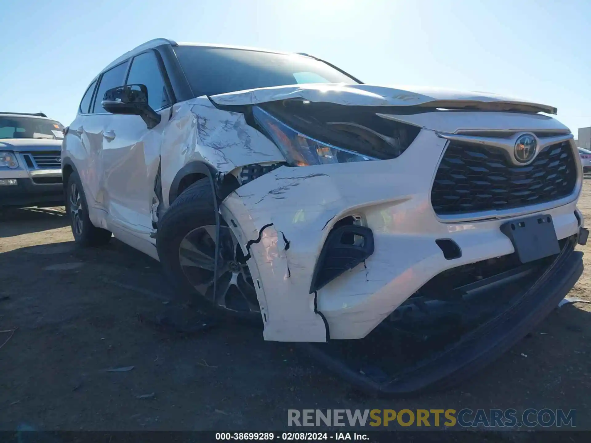 6 Photograph of a damaged car 5TDHZRAH8LS509577 TOYOTA HIGHLANDER 2020