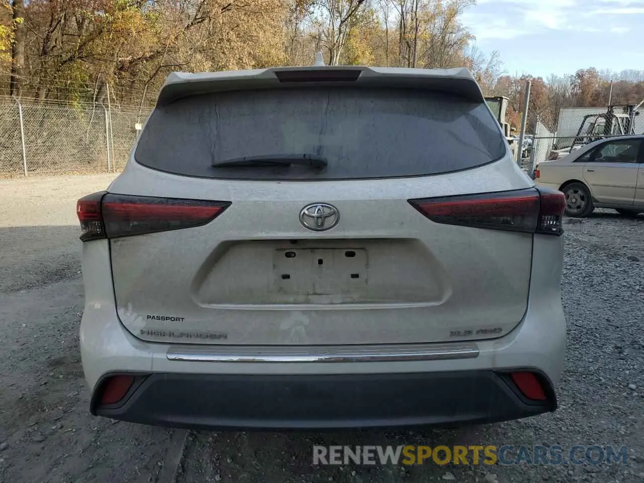 6 Photograph of a damaged car 5TDHZRBH0LS031024 TOYOTA HIGHLANDER 2020