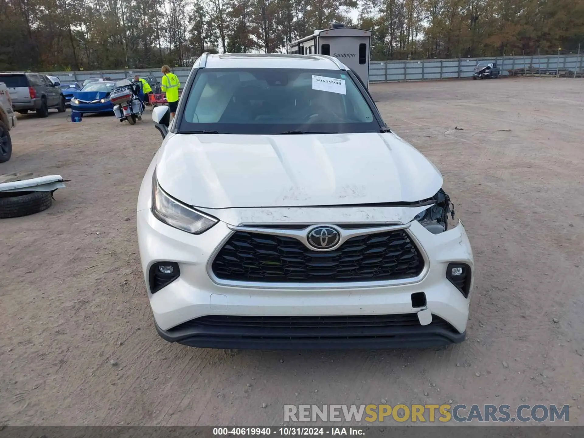 12 Photograph of a damaged car 5TDHZRBH0LS504310 TOYOTA HIGHLANDER 2020
