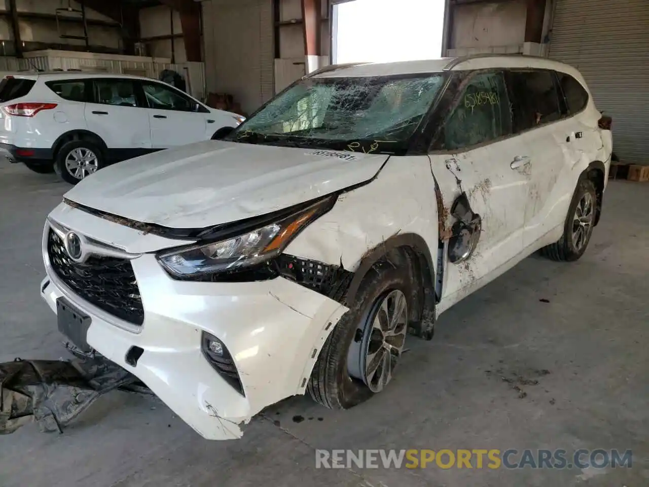 9 Photograph of a damaged car 5TDHZRBH0LS516814 TOYOTA HIGHLANDER 2020