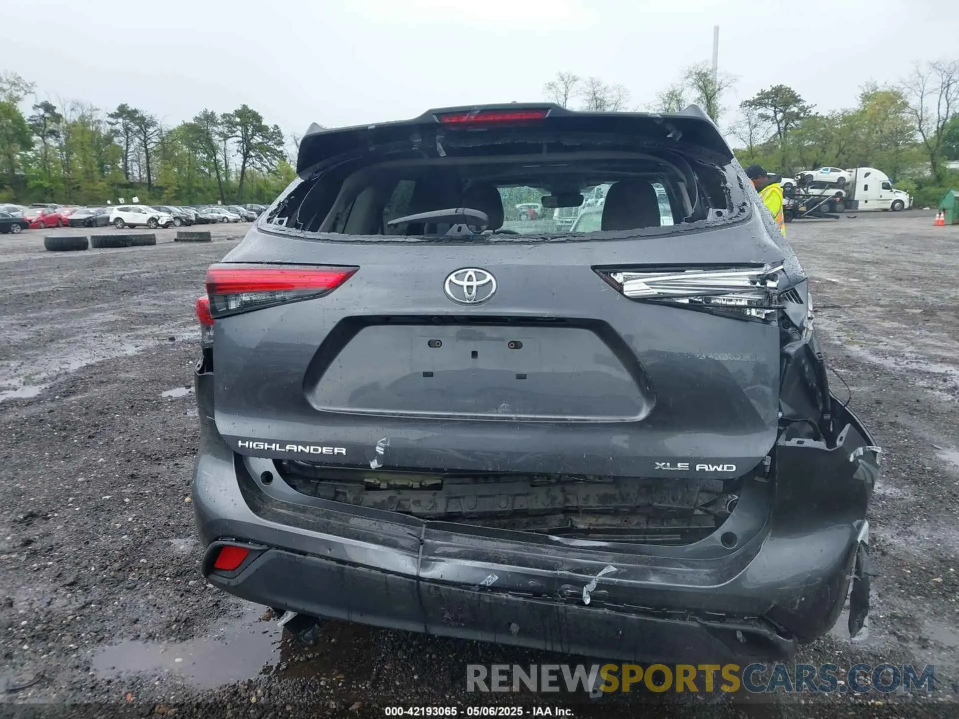 16 Photograph of a damaged car 5TDHZRBH1LS024941 TOYOTA HIGHLANDER 2020