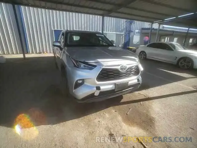 14 Photograph of a damaged car 5TDHZRBH1LS039309 TOYOTA HIGHLANDER 2020