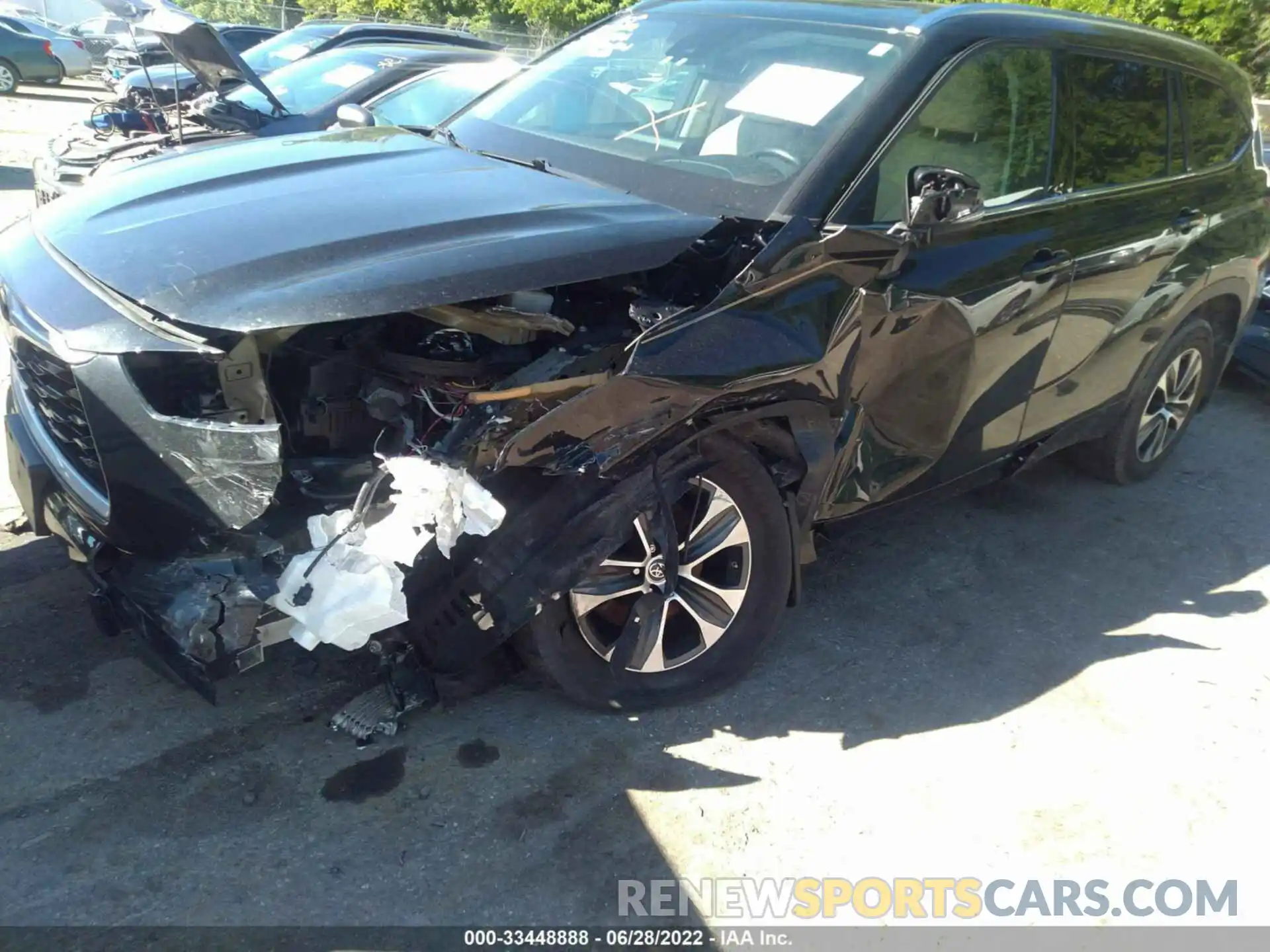 6 Photograph of a damaged car 5TDHZRBH2LS515275 TOYOTA HIGHLANDER 2020