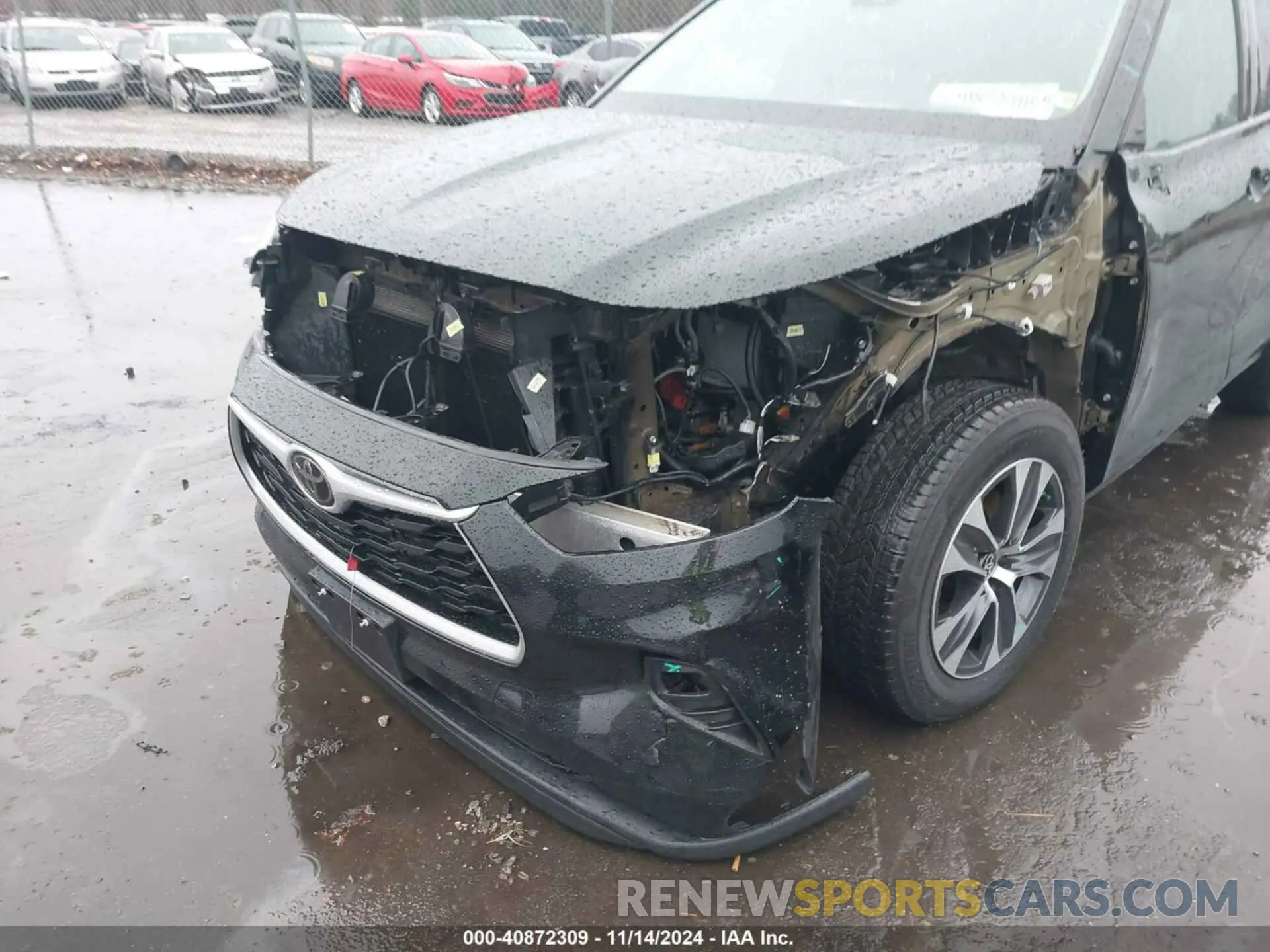 6 Photograph of a damaged car 5TDHZRBH4LS509560 TOYOTA HIGHLANDER 2020