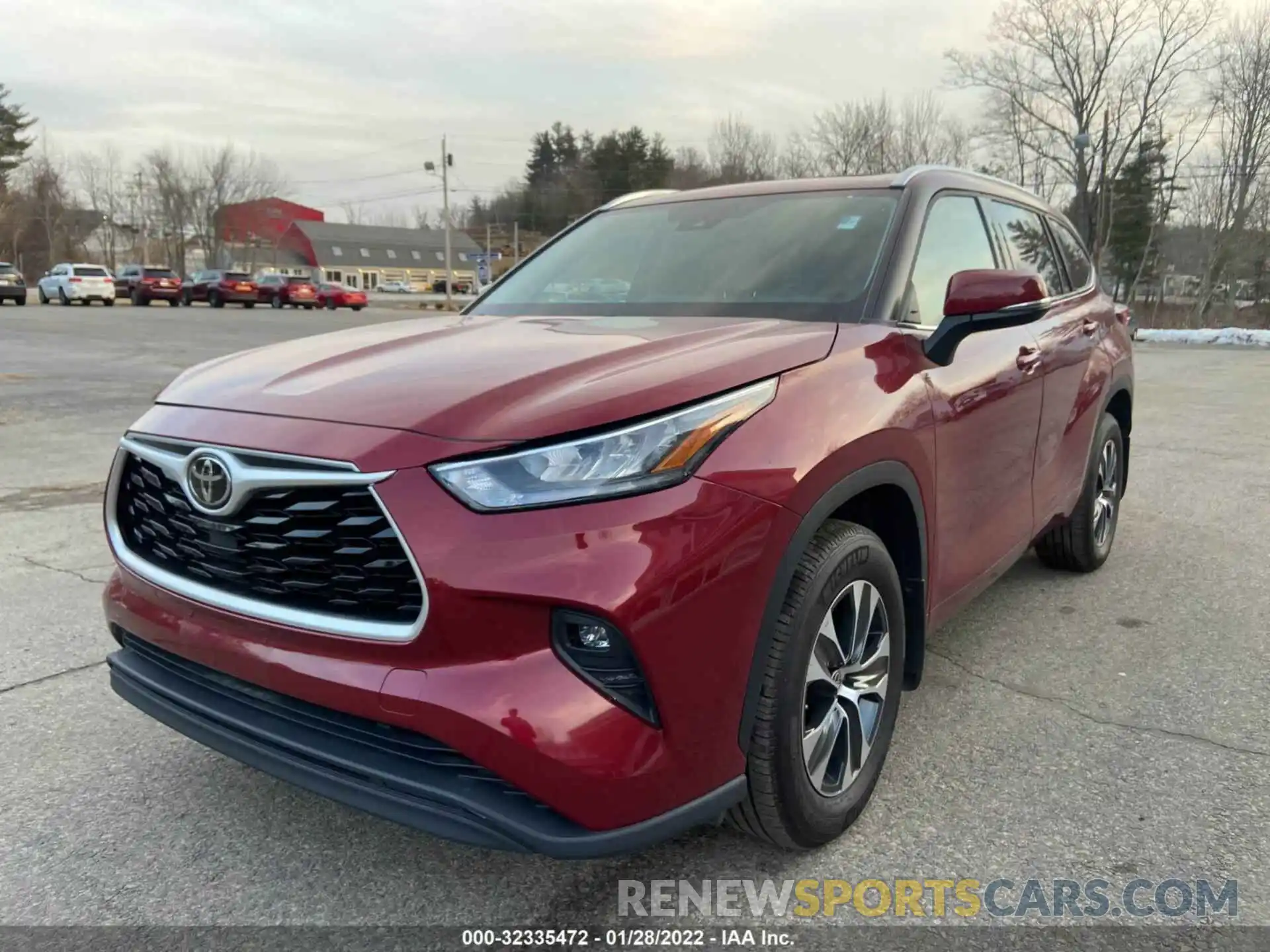 2 Photograph of a damaged car 5TDHZRBH6LS013126 TOYOTA HIGHLANDER 2020