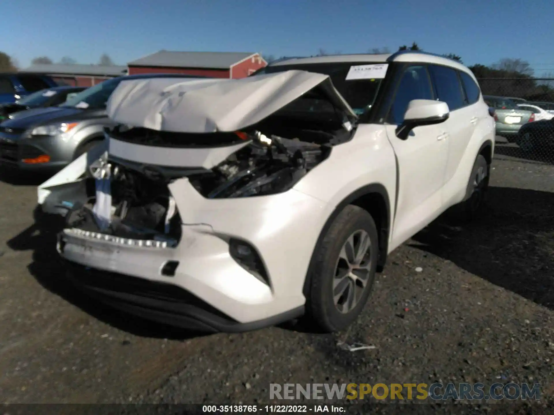 6 Photograph of a damaged car 5TDHZRBH6LS501041 TOYOTA HIGHLANDER 2020