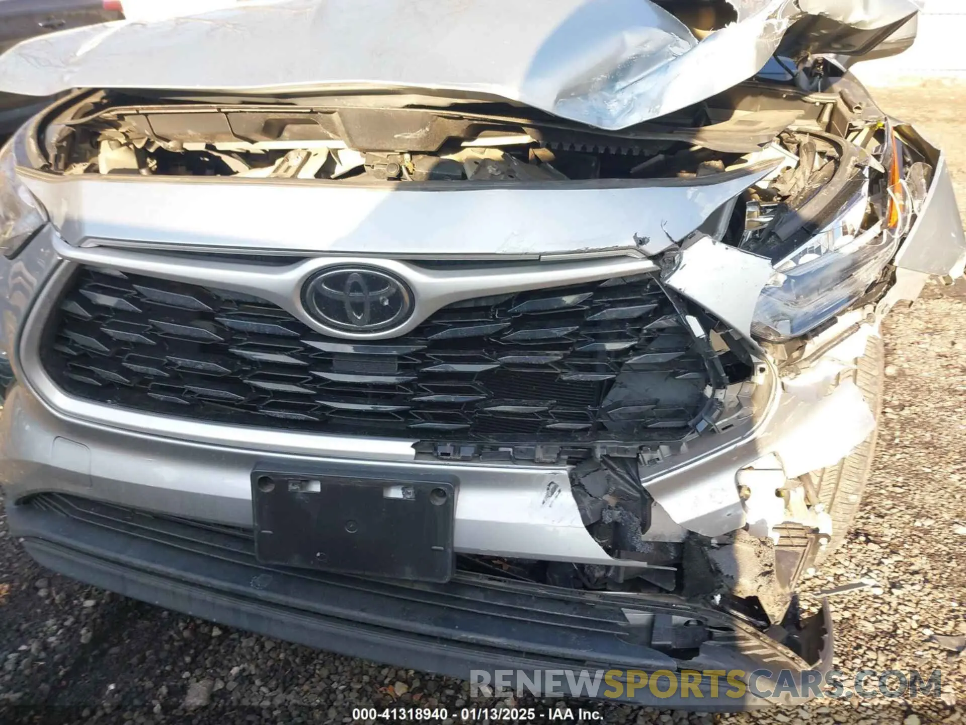 6 Photograph of a damaged car 5TDHZRBH6LS510645 TOYOTA HIGHLANDER 2020