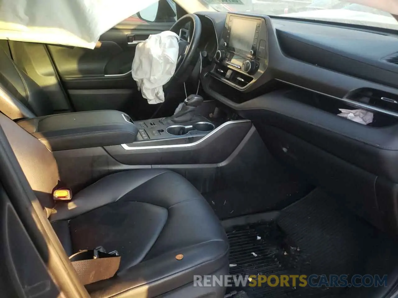 5 Photograph of a damaged car 5TDHZRBH7LS021848 TOYOTA HIGHLANDER 2020