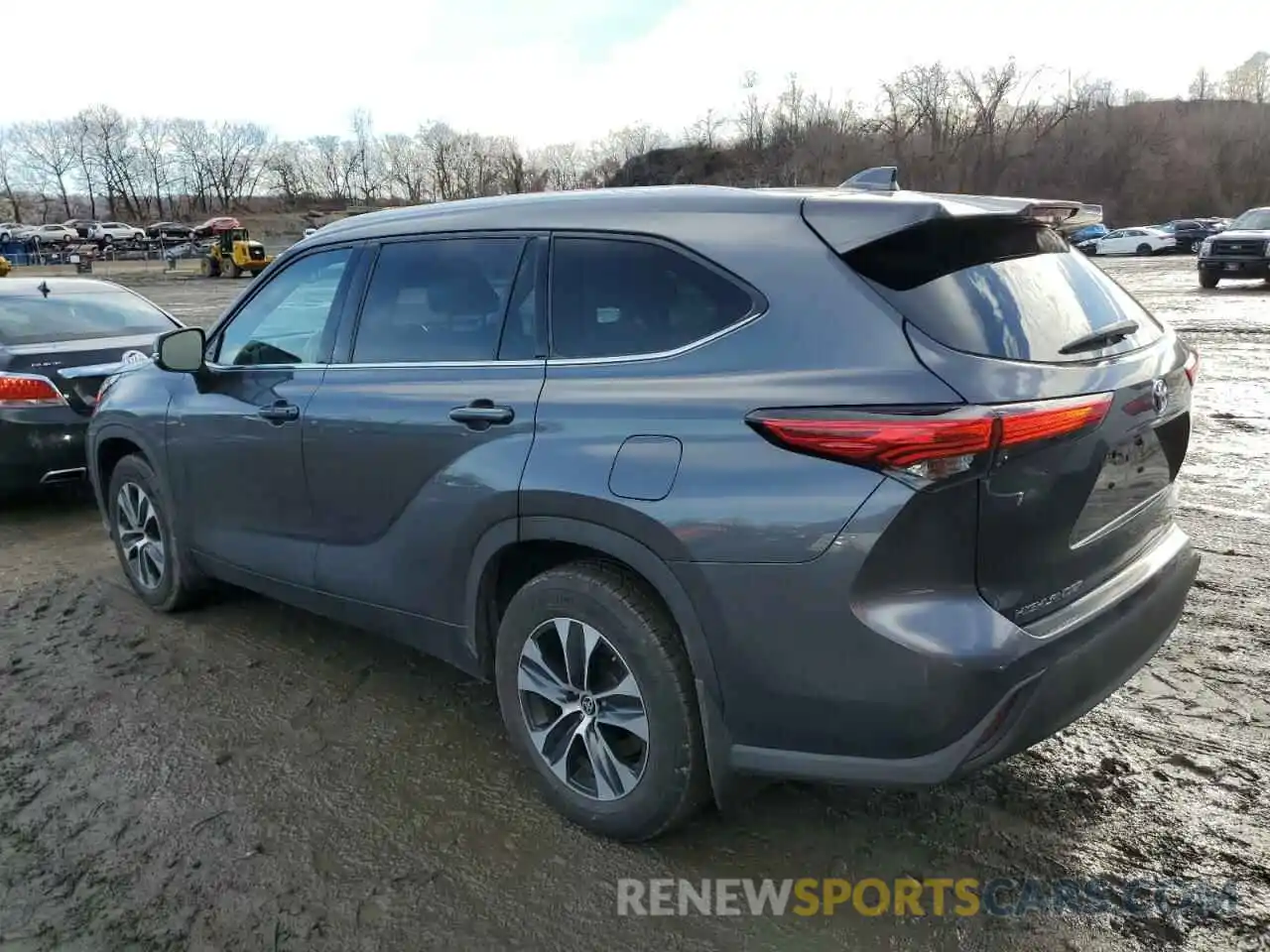 2 Photograph of a damaged car 5TDHZRBH8LS015430 TOYOTA HIGHLANDER 2020