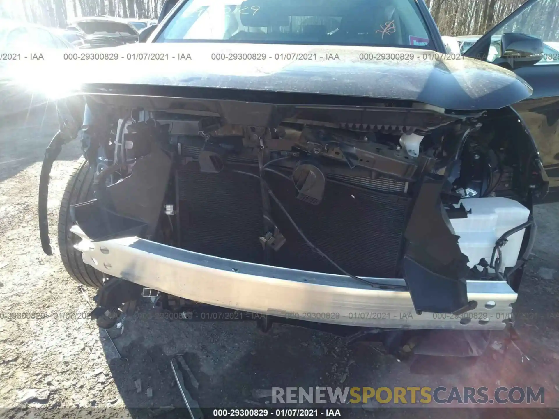 6 Photograph of a damaged car 5TDHZRBH8LS514163 TOYOTA HIGHLANDER 2020