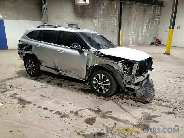 15 Photograph of a damaged car 5TDHZRBH8LS517595 TOYOTA HIGHLANDER 2020