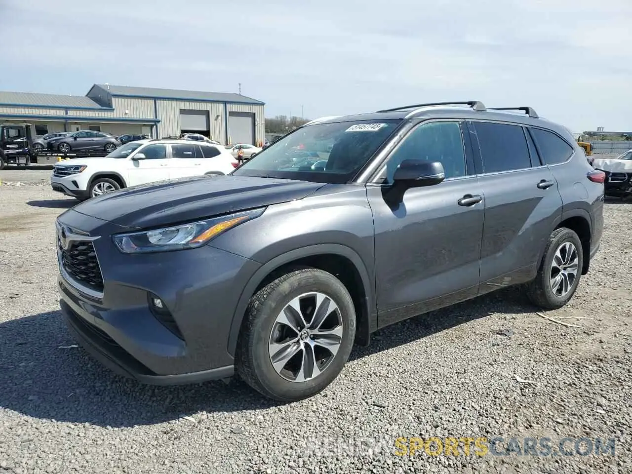 1 Photograph of a damaged car 5TDHZRBH9LS004078 TOYOTA HIGHLANDER 2020