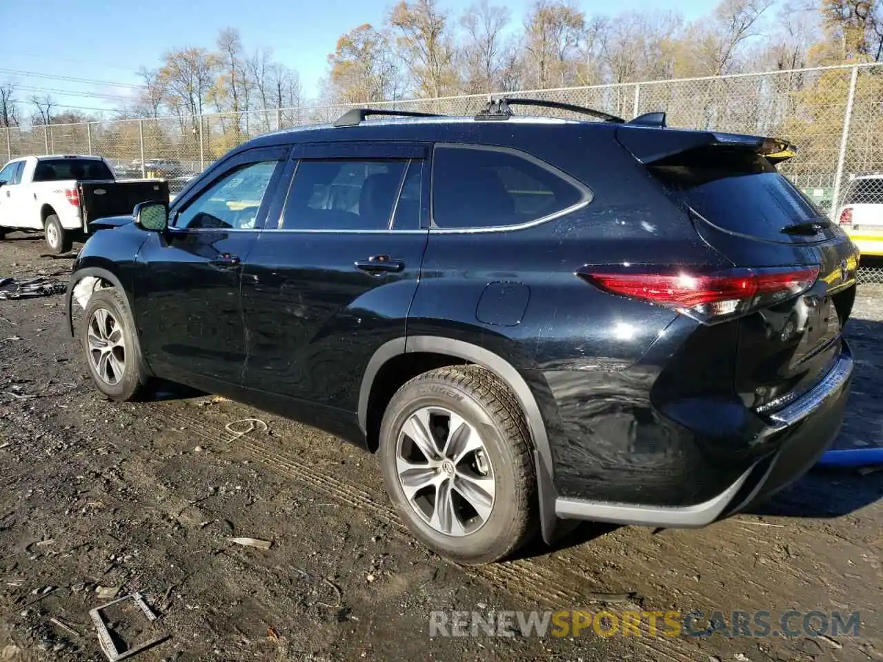 2 Photograph of a damaged car 5TDHZRBH9LS054124 TOYOTA HIGHLANDER 2020