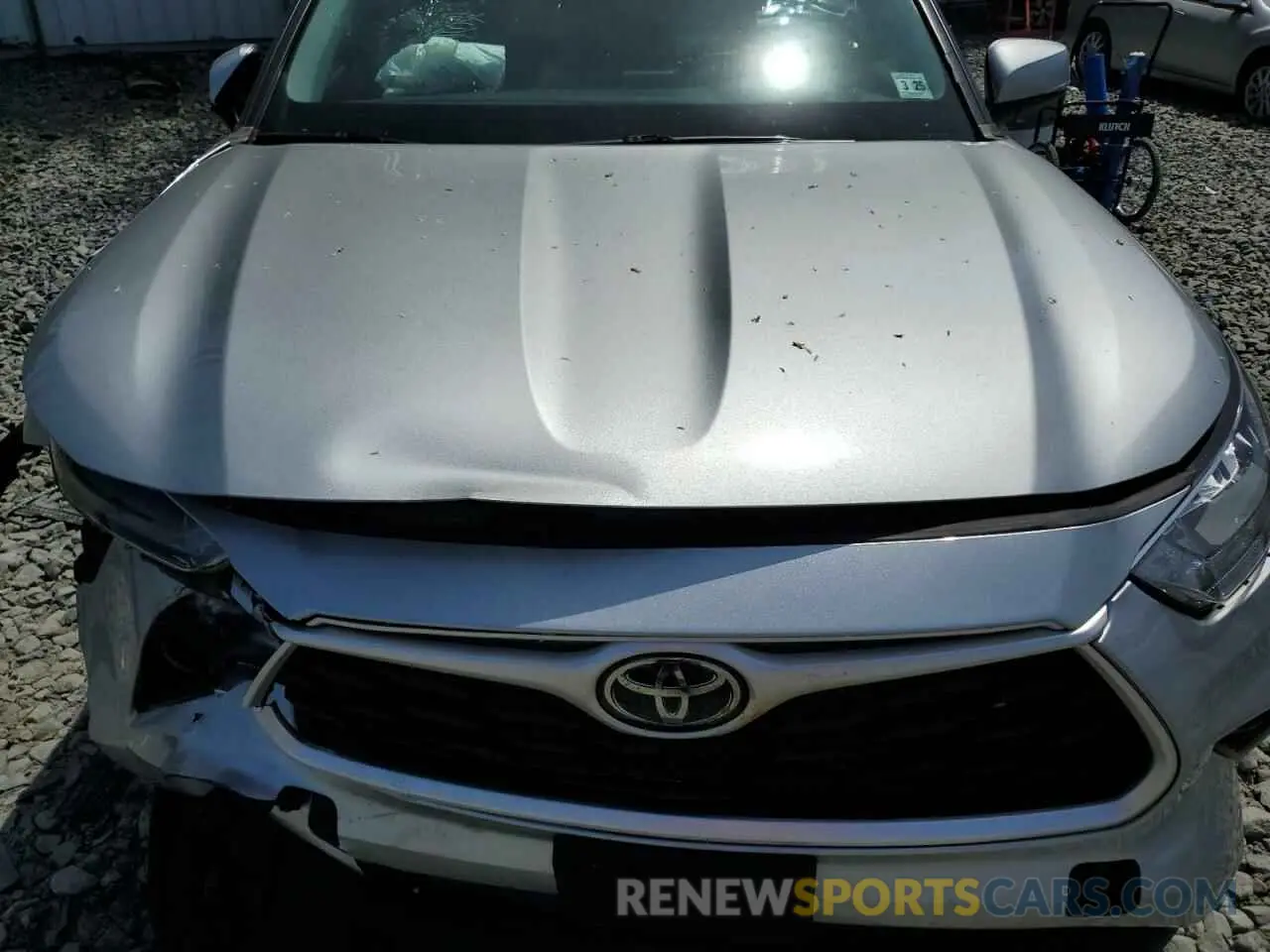 12 Photograph of a damaged car 5TDHZRBH9LS506413 TOYOTA HIGHLANDER 2020