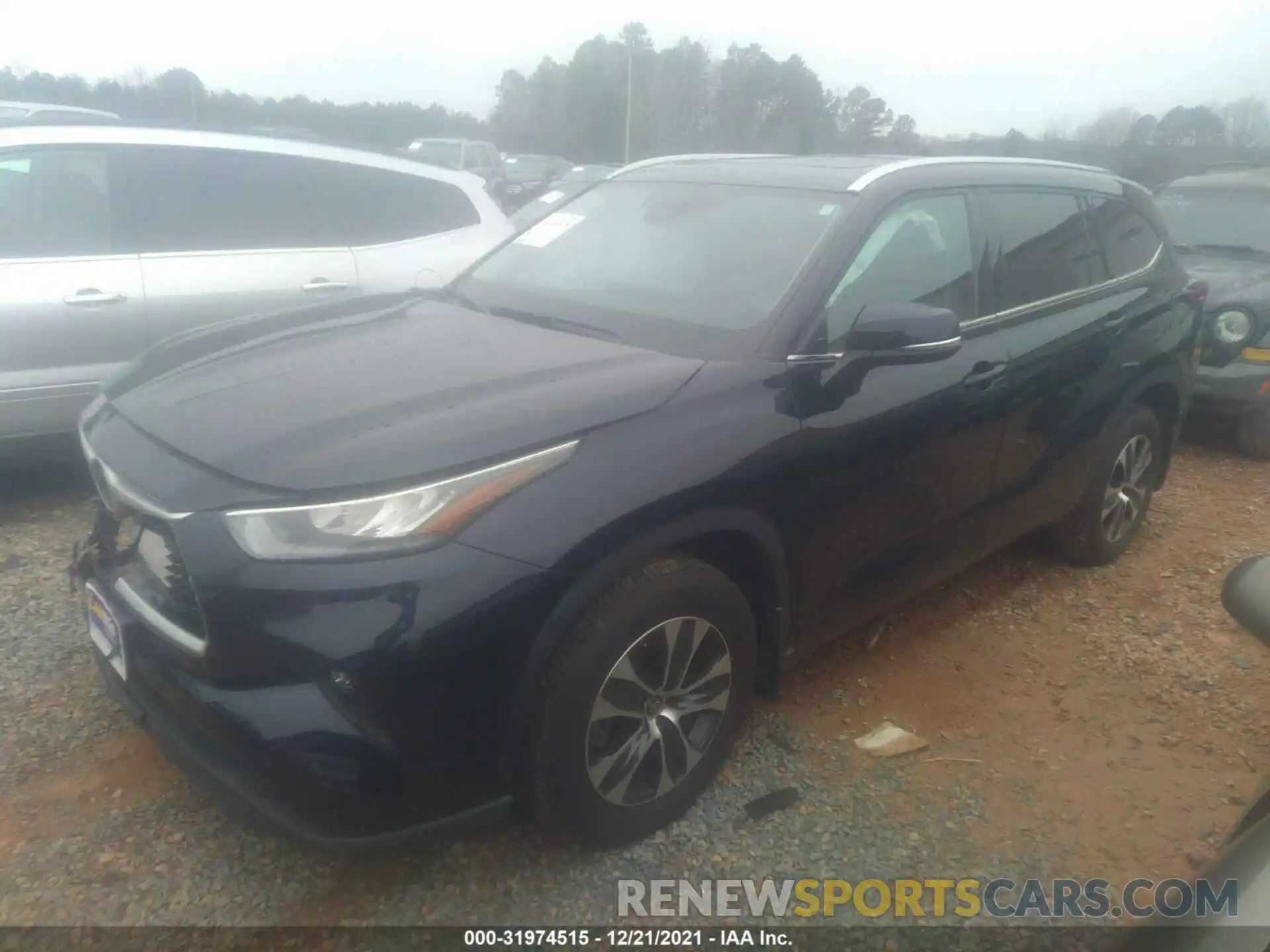 2 Photograph of a damaged car 5TDHZRBH9LS521171 TOYOTA HIGHLANDER 2020