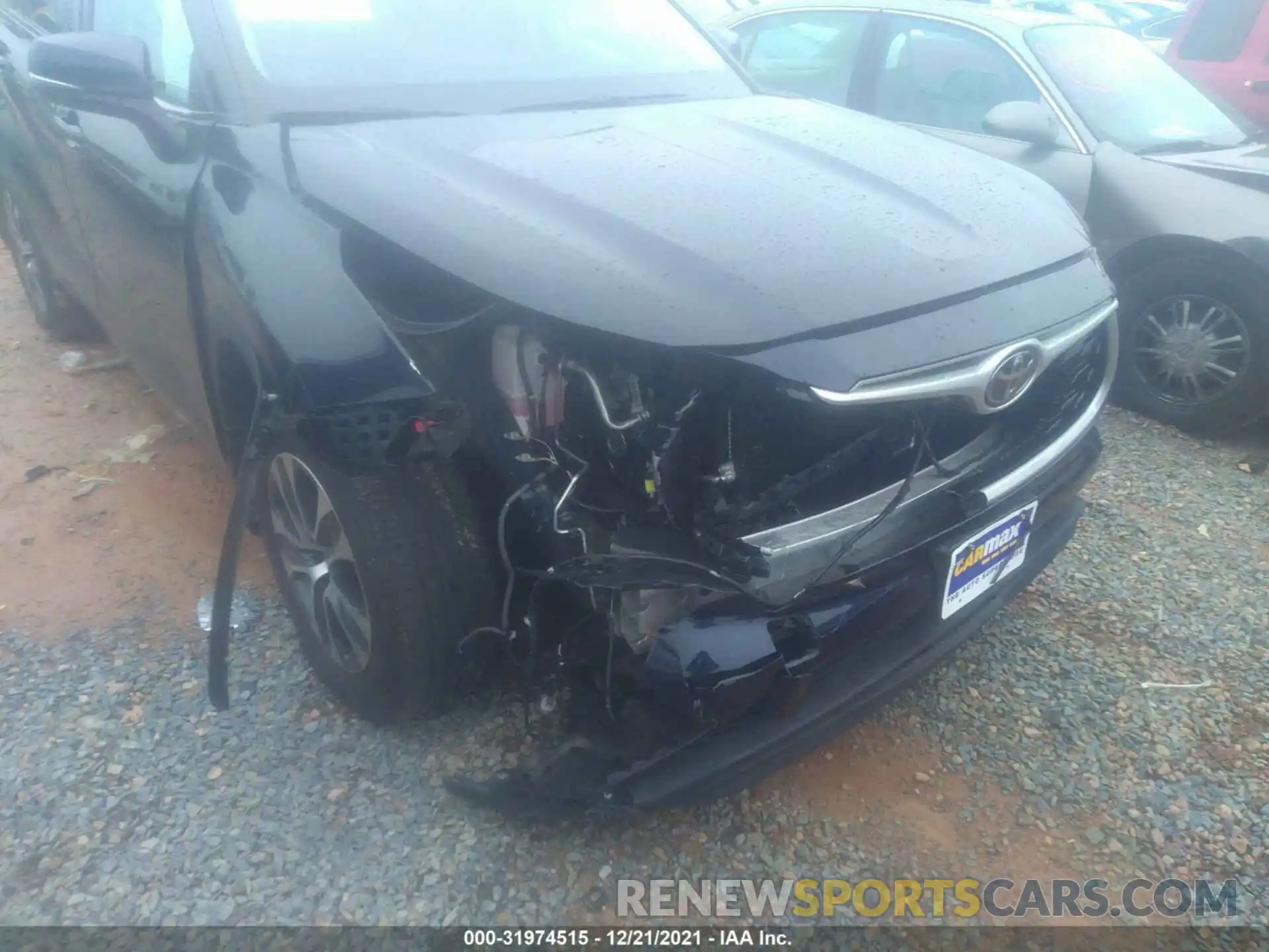 6 Photograph of a damaged car 5TDHZRBH9LS521171 TOYOTA HIGHLANDER 2020