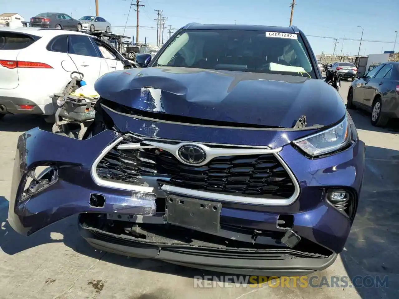 9 Photograph of a damaged car 5TDHZRBHXLS009984 TOYOTA HIGHLANDER 2020