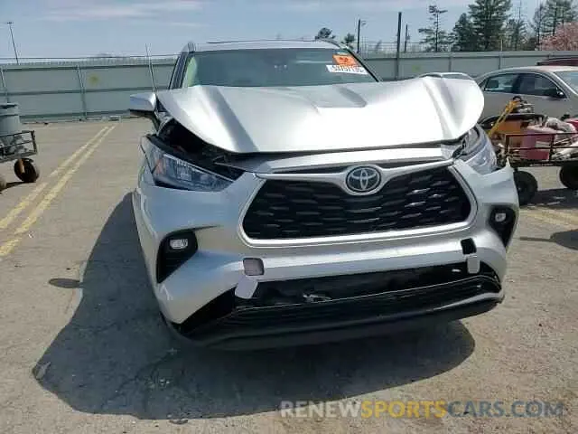 14 Photograph of a damaged car 5TDHZRBHXLS031953 TOYOTA HIGHLANDER 2020