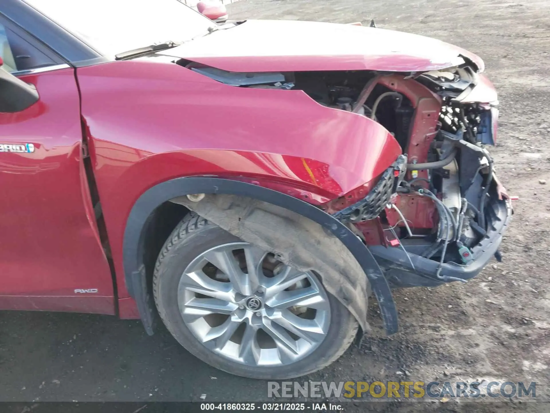 18 Photograph of a damaged car 5TDXBRCHXLS004587 TOYOTA HIGHLANDER 2020
