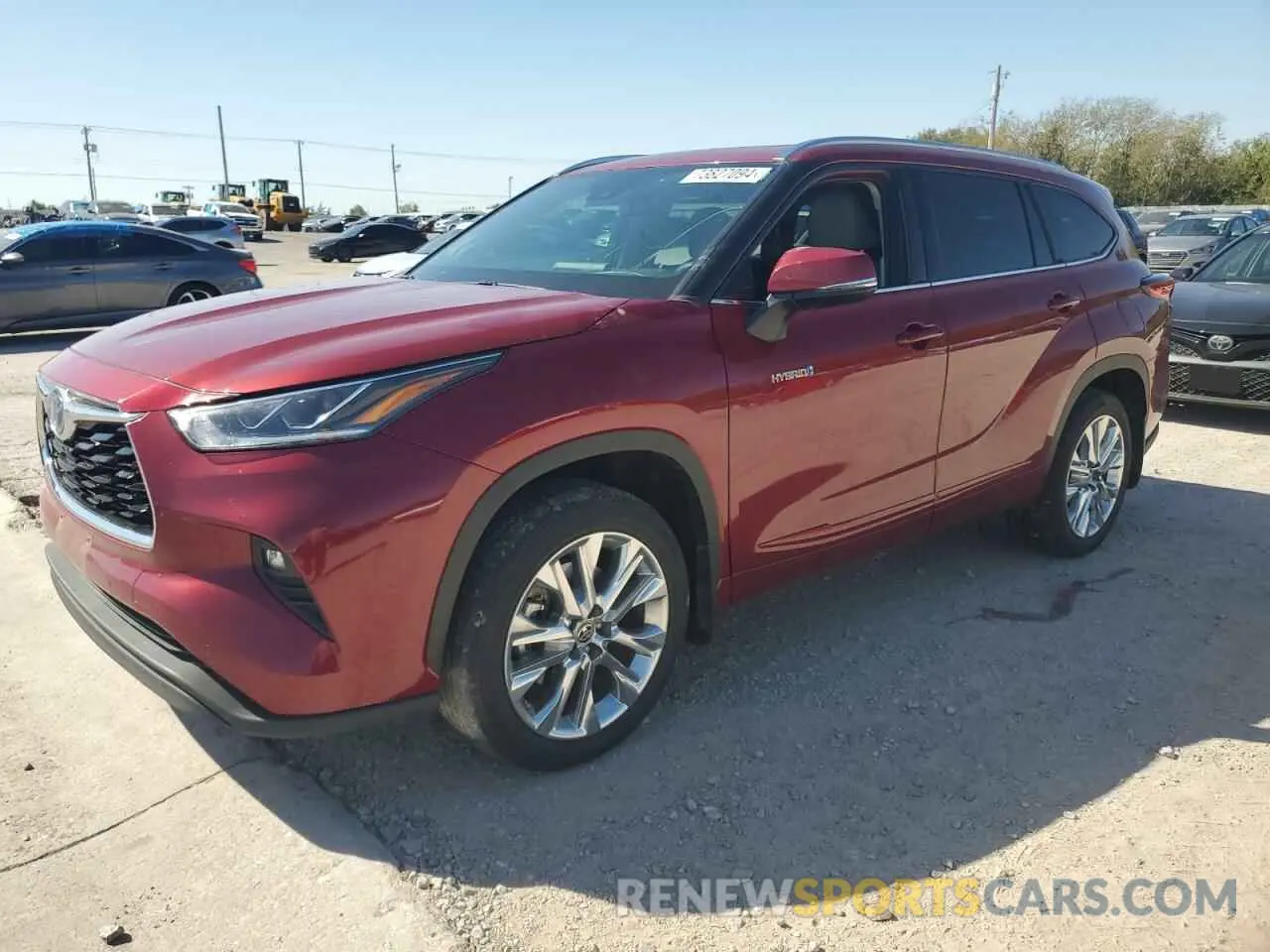 1 Photograph of a damaged car 5TDYARAH2LS002990 TOYOTA HIGHLANDER 2020