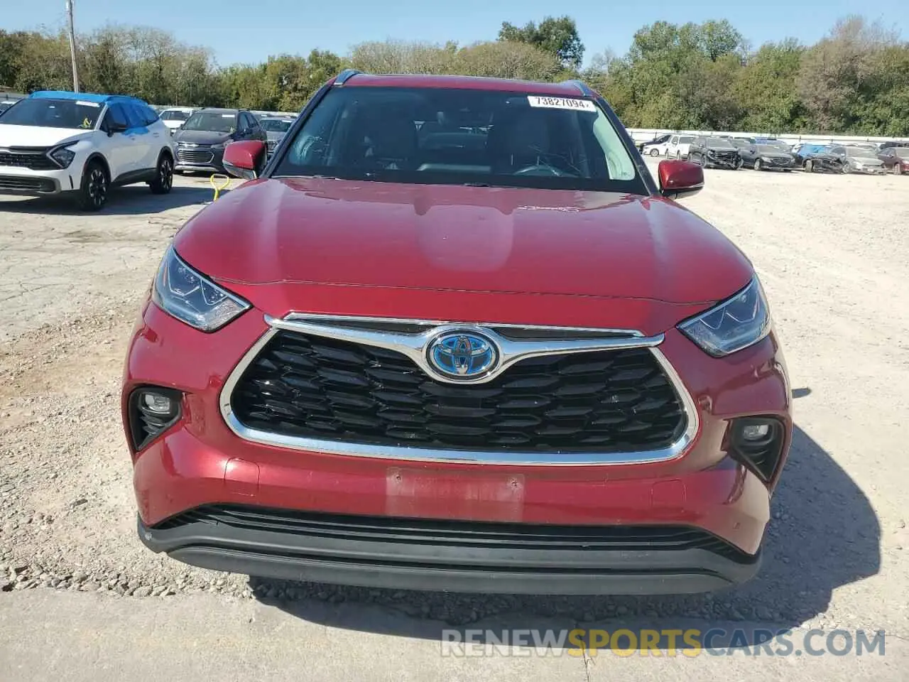 5 Photograph of a damaged car 5TDYARAH2LS002990 TOYOTA HIGHLANDER 2020