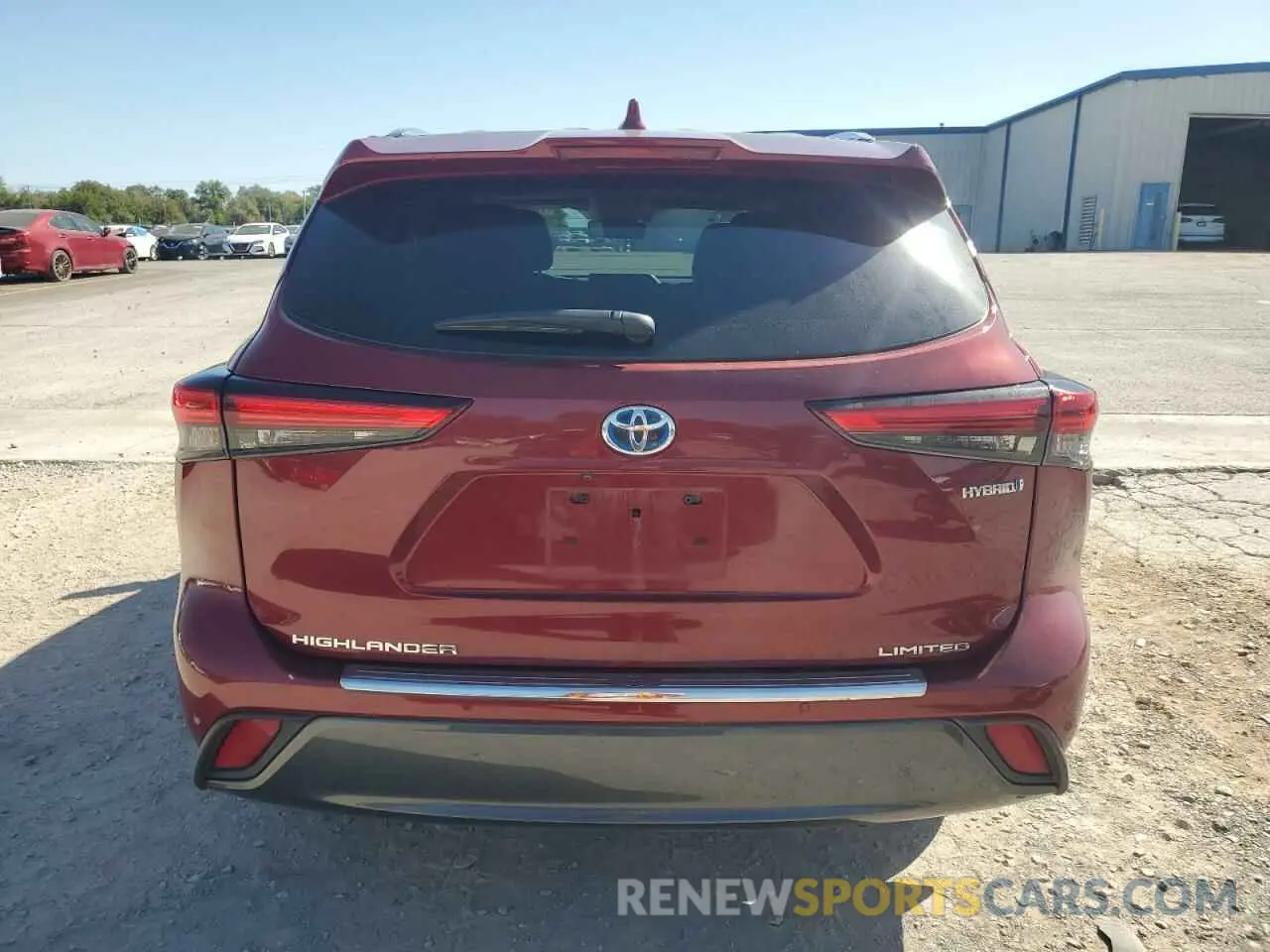 6 Photograph of a damaged car 5TDYARAH2LS002990 TOYOTA HIGHLANDER 2020
