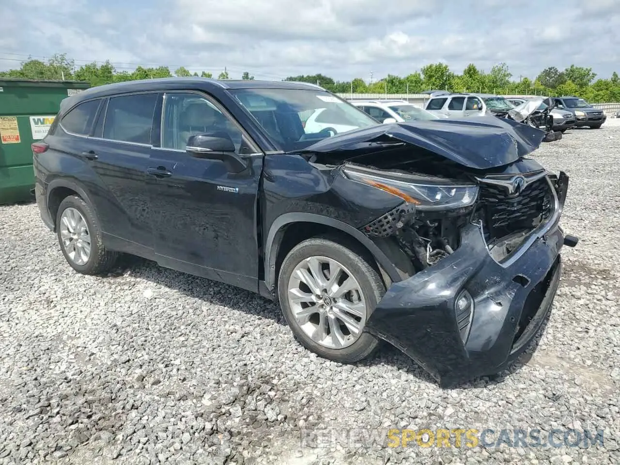 4 Photograph of a damaged car 5TDYARAH4LS004191 TOYOTA HIGHLANDER 2020