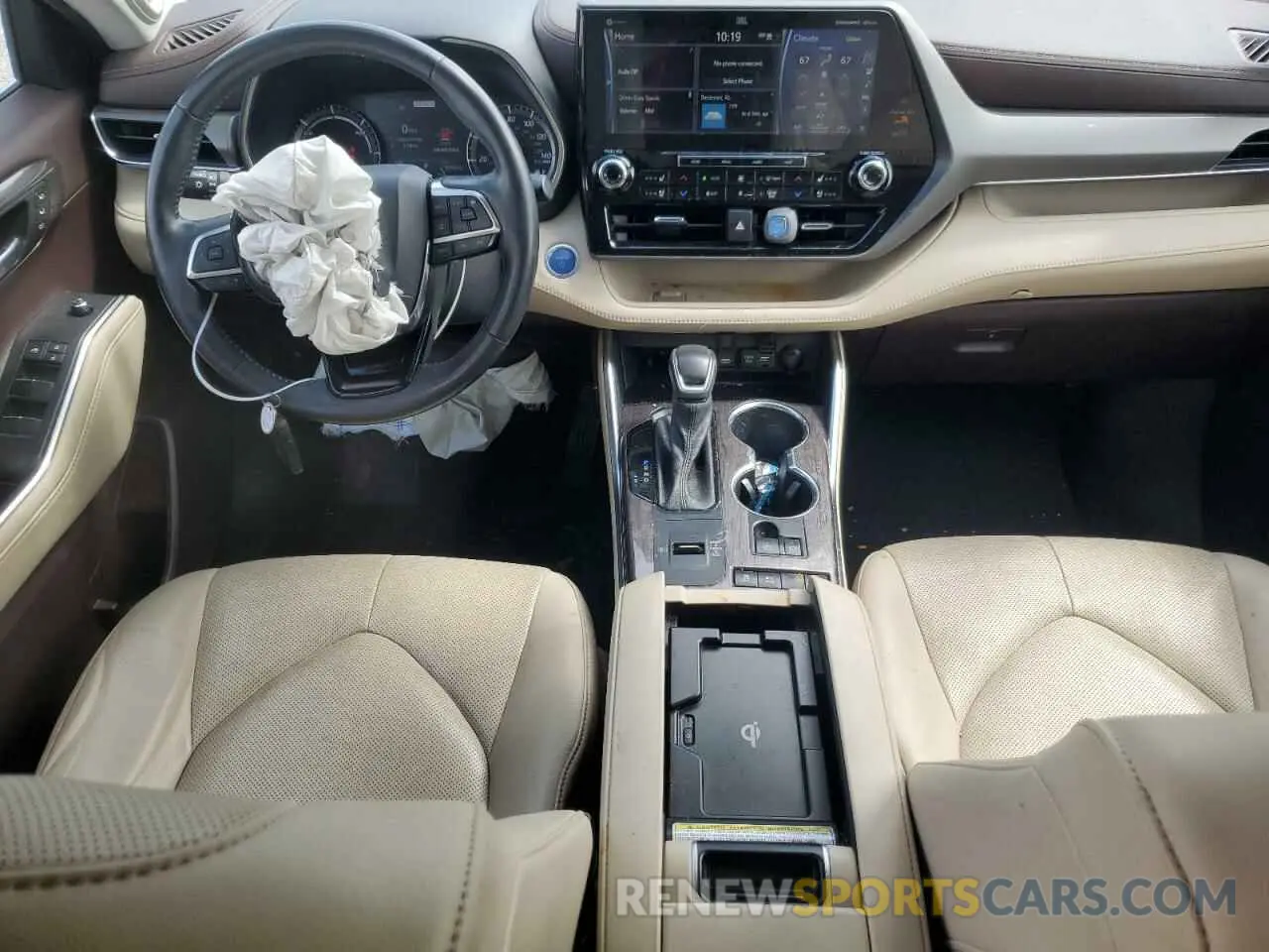 8 Photograph of a damaged car 5TDYARAH4LS004191 TOYOTA HIGHLANDER 2020