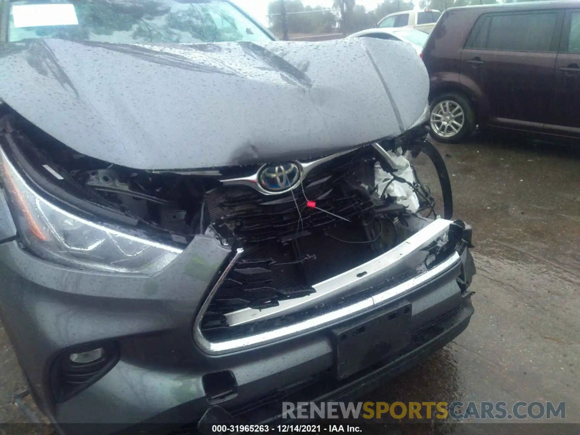 6 Photograph of a damaged car 5TDYARAH5LS003714 TOYOTA HIGHLANDER 2020