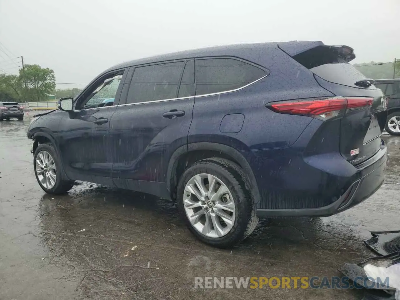 2 Photograph of a damaged car 5TDYZRAH0LS008778 TOYOTA HIGHLANDER 2020
