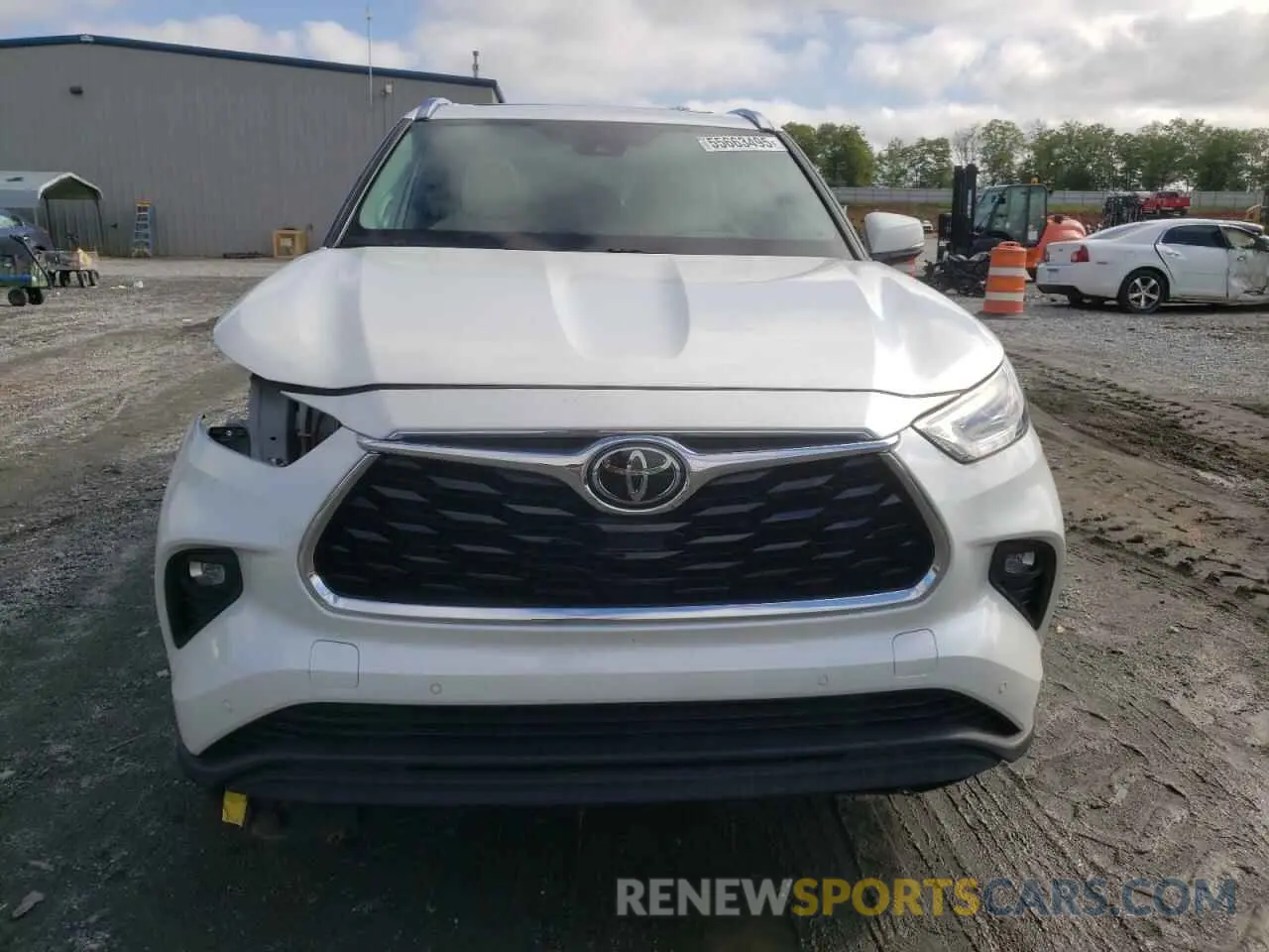 5 Photograph of a damaged car 5TDYZRAH0LS018386 TOYOTA HIGHLANDER 2020