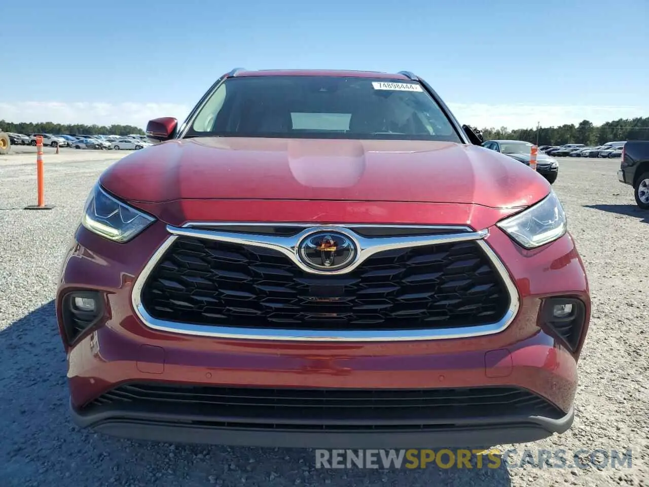 5 Photograph of a damaged car 5TDYZRAH1LS005050 TOYOTA HIGHLANDER 2020