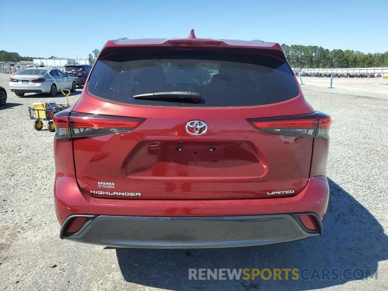 6 Photograph of a damaged car 5TDYZRAH1LS005050 TOYOTA HIGHLANDER 2020