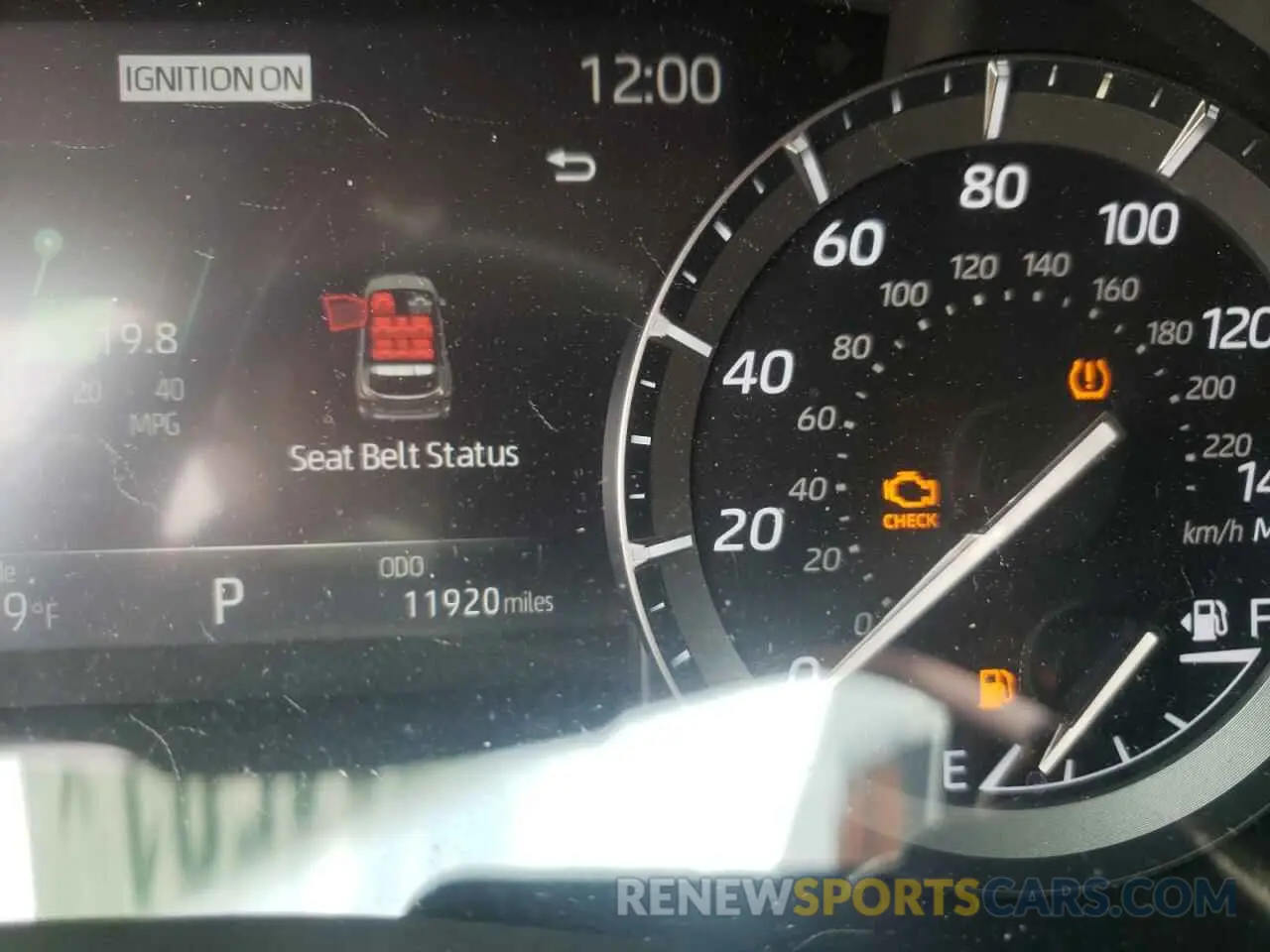 8 Photograph of a damaged car 5TDYZRAH1LS008708 TOYOTA HIGHLANDER 2020