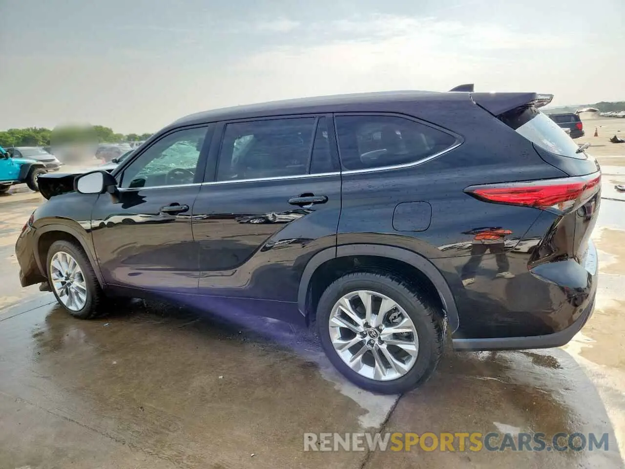 2 Photograph of a damaged car 5TDYZRAH2LS002822 TOYOTA HIGHLANDER 2020
