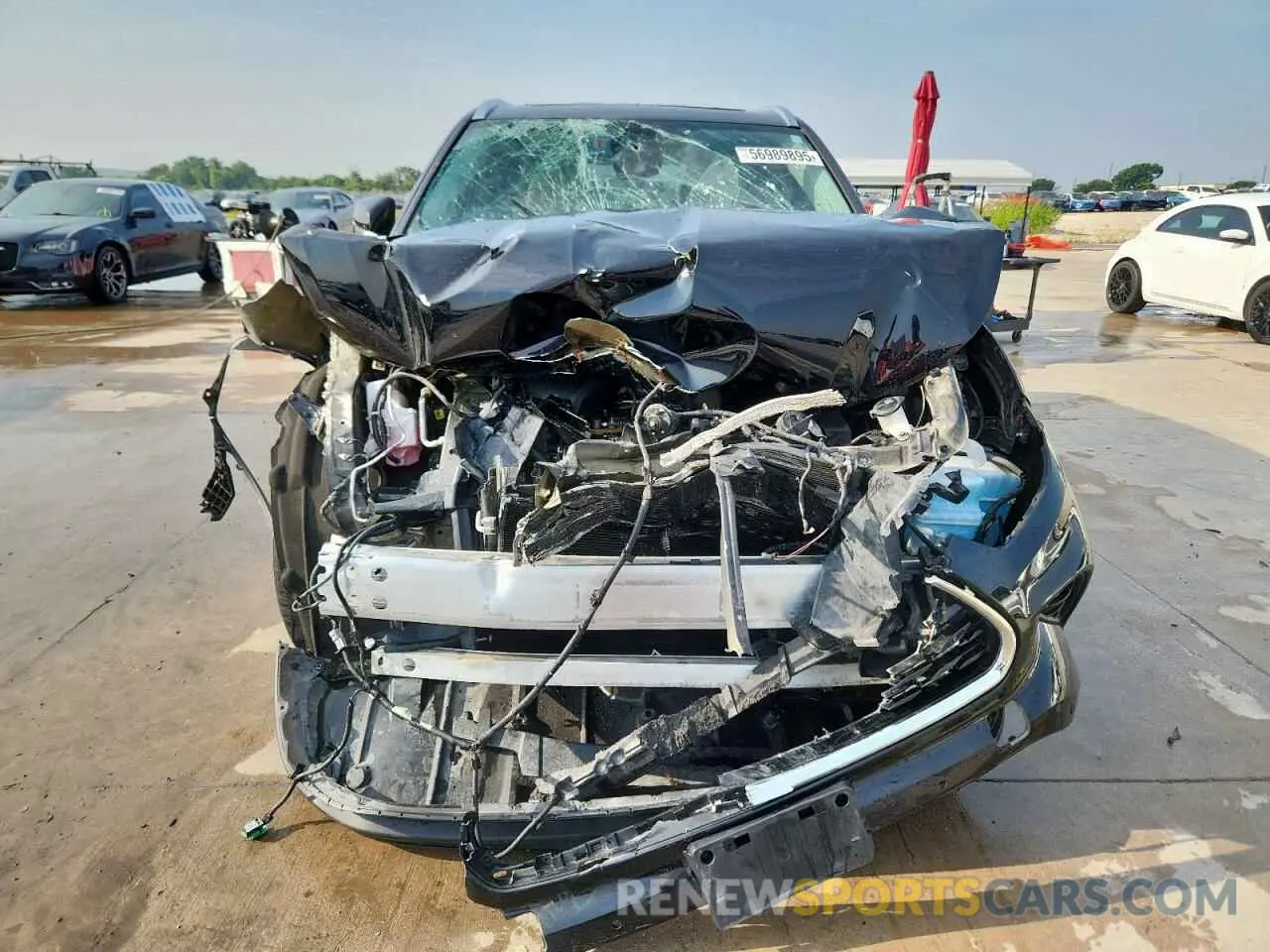 5 Photograph of a damaged car 5TDYZRAH2LS002822 TOYOTA HIGHLANDER 2020