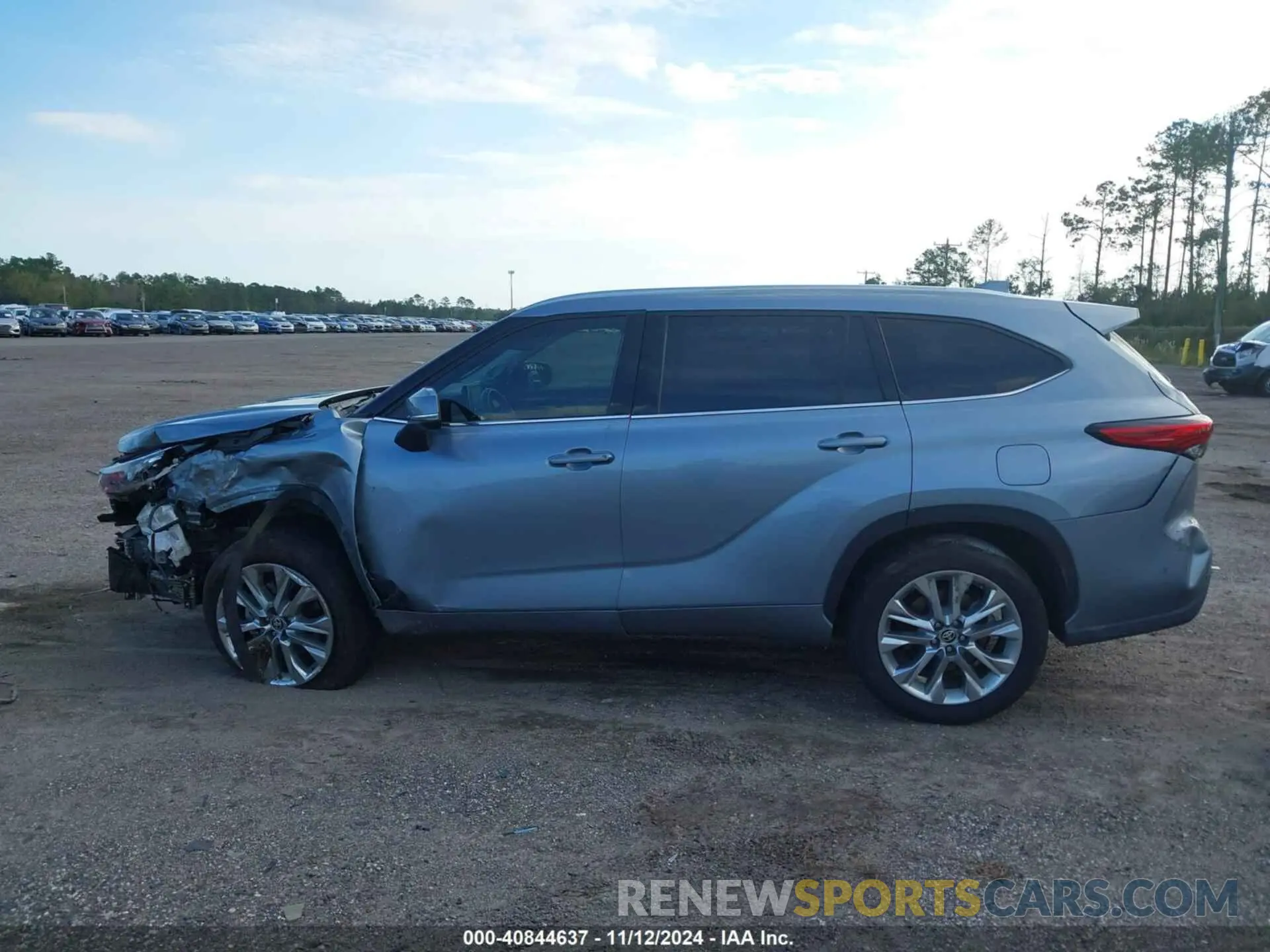 14 Photograph of a damaged car 5TDYZRAH2LS006191 TOYOTA HIGHLANDER 2020