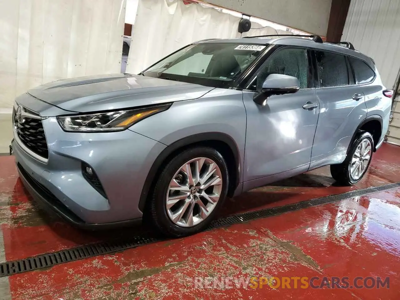 1 Photograph of a damaged car 5TDYZRAH2LS014324 TOYOTA HIGHLANDER 2020