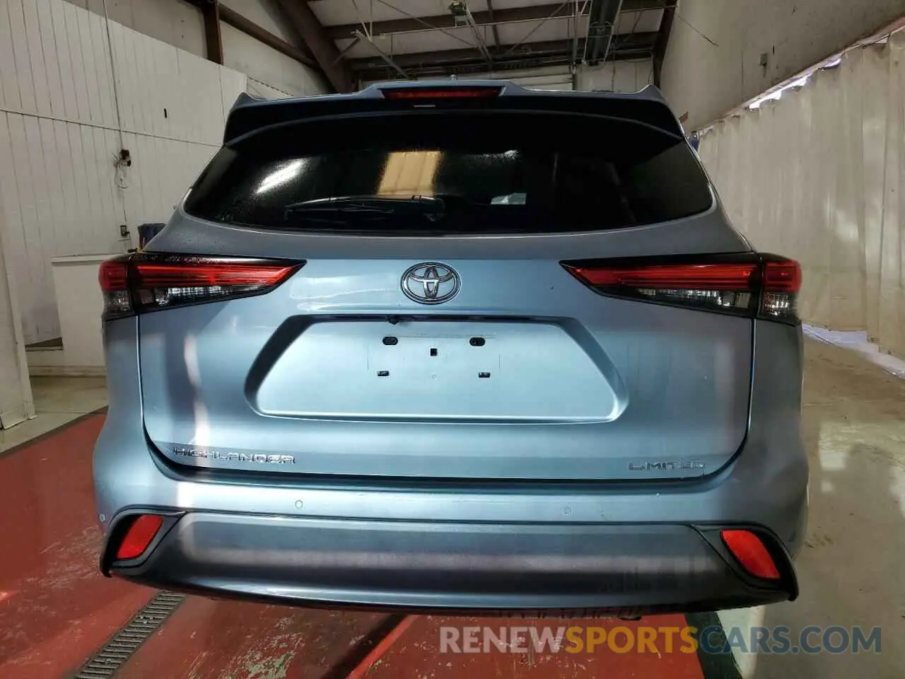 6 Photograph of a damaged car 5TDYZRAH2LS014324 TOYOTA HIGHLANDER 2020