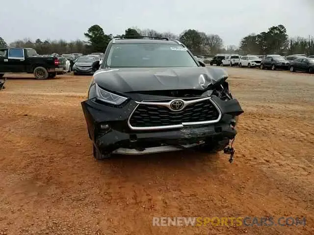 11 Photograph of a damaged car 5TDYZRAH3LS011187 TOYOTA HIGHLANDER 2020