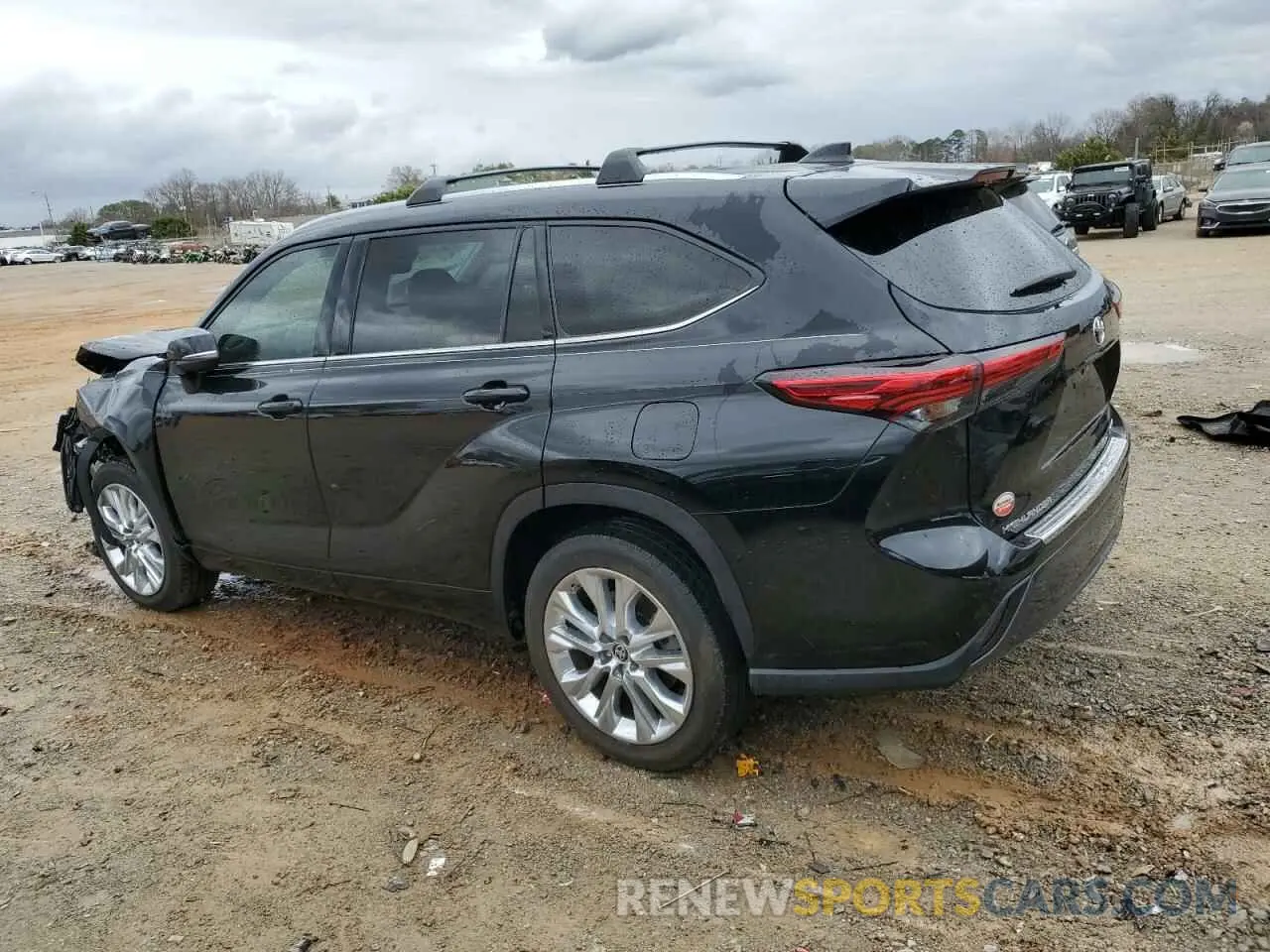 2 Photograph of a damaged car 5TDYZRAH3LS011187 TOYOTA HIGHLANDER 2020