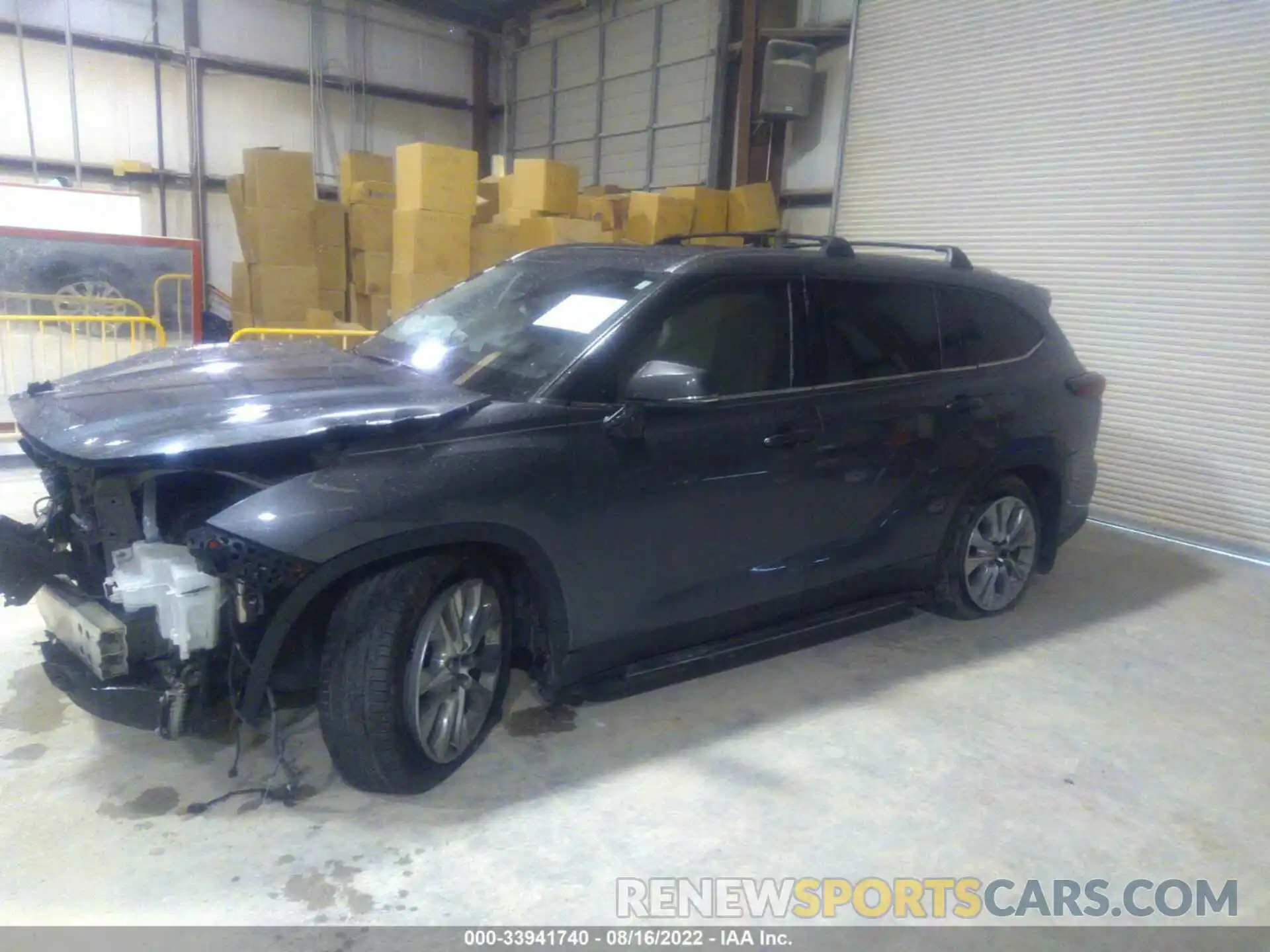 2 Photograph of a damaged car 5TDYZRAH5LS016973 TOYOTA HIGHLANDER 2020