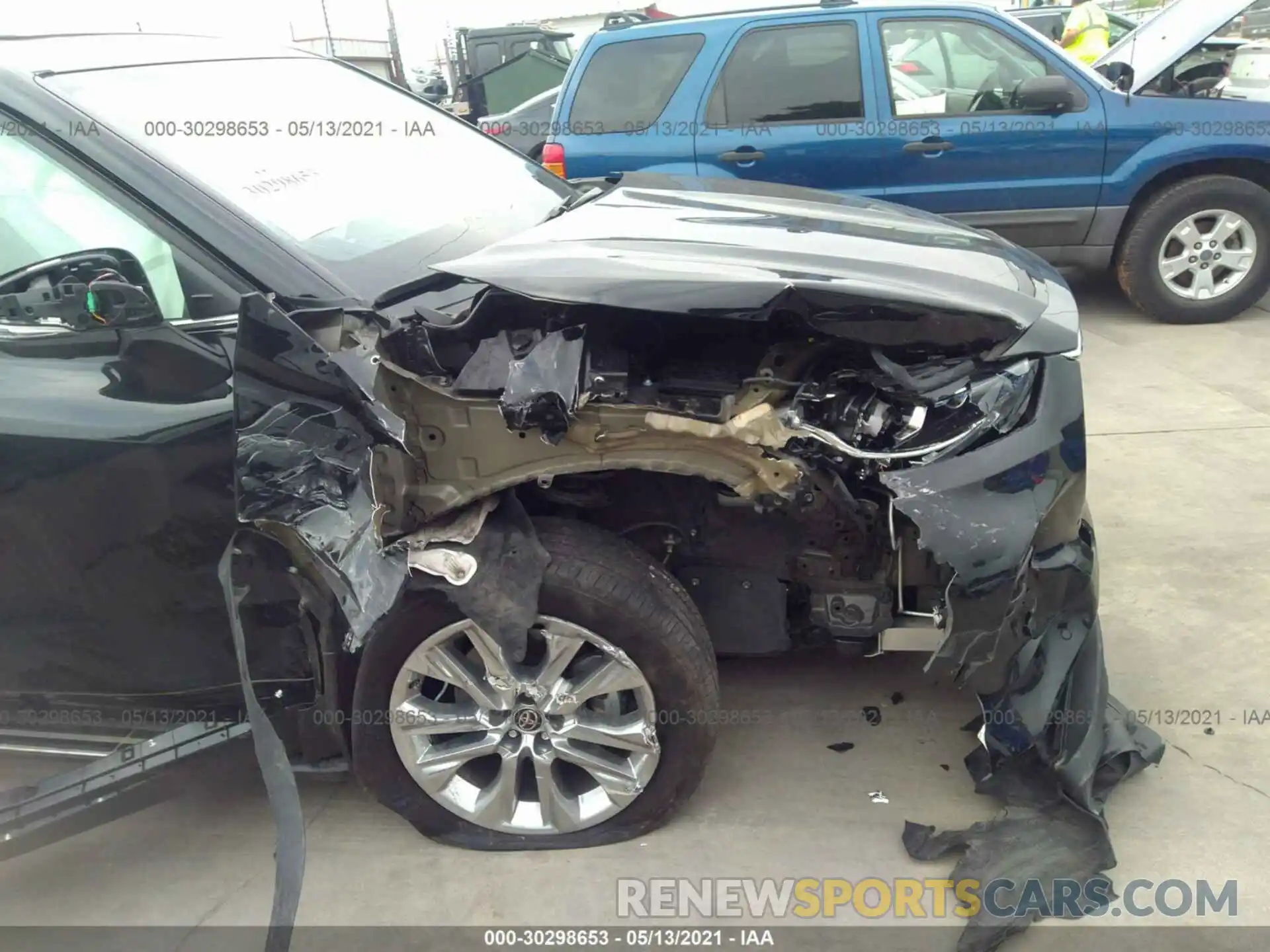 6 Photograph of a damaged car 5TDYZRAH7LS006204 TOYOTA HIGHLANDER 2020