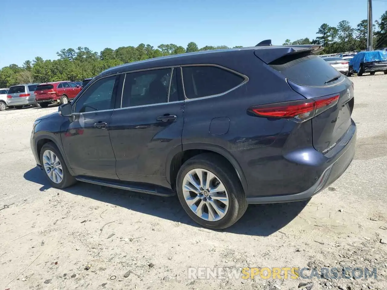 2 Photograph of a damaged car 5TDYZRAH7LS010849 TOYOTA HIGHLANDER 2020