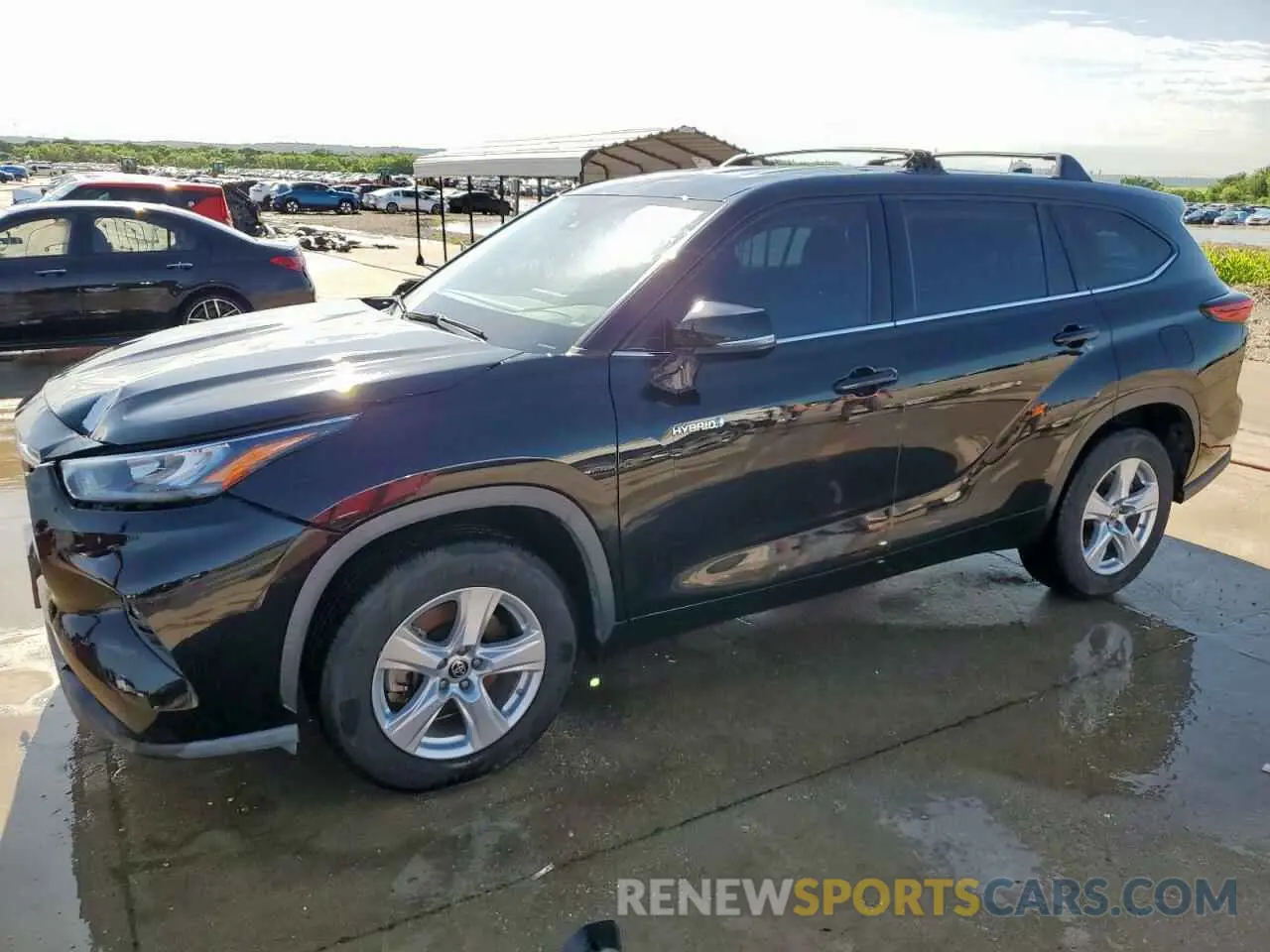1 Photograph of a damaged car 5TDZARAH0LS501159 TOYOTA HIGHLANDER 2020