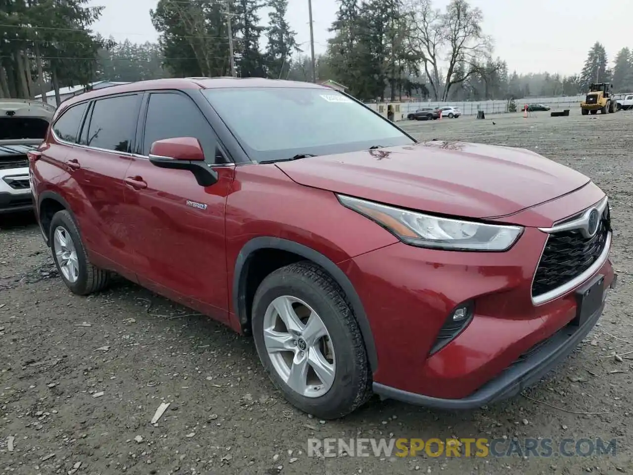 4 Photograph of a damaged car 5TDZARAH1LS001415 TOYOTA HIGHLANDER 2020