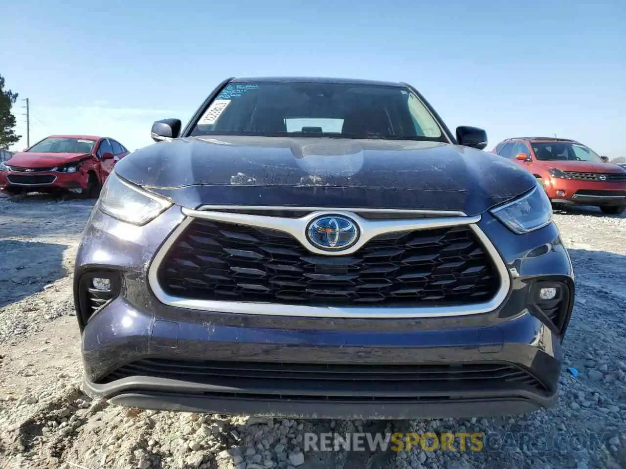 5 Photograph of a damaged car 5TDZARAH4LS500855 TOYOTA HIGHLANDER 2020